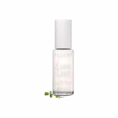 Poderm Color Care Vernis à Ongles Tea Tree Blanc Perle 8ml - Univers Pharmacie