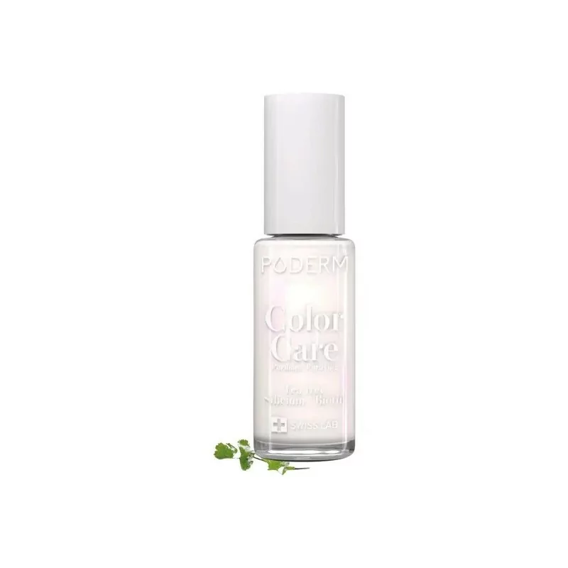 Poderm Color Care Vernis à Ongles Tea Tree Blanc Perle 8ml - Univers Pharmacie