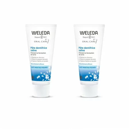 Weleda Pâte Dentifrice Saline 2X75ml