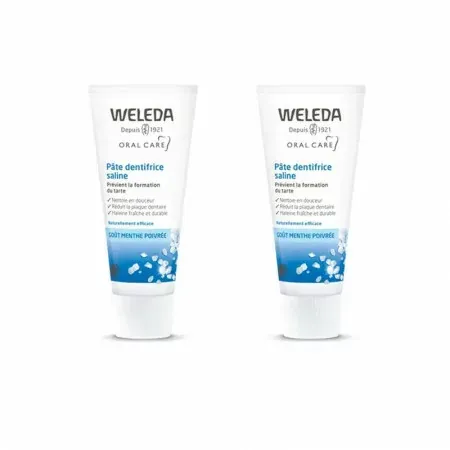 Weleda Pâte Dentifrice Saline 2X75ml