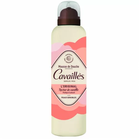 Rogé Cavaillès L'Original Mousse de Douche Fleurs de Lavande Nectar de Vanille 200ml - Univers Pharmacie