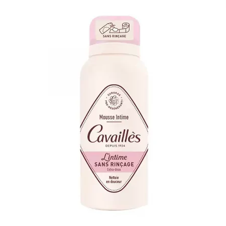 Roger Cavaillès L'Intime Mousse Intime Sans Rinçage Extra Doux 100ml - Univers Pharmacie