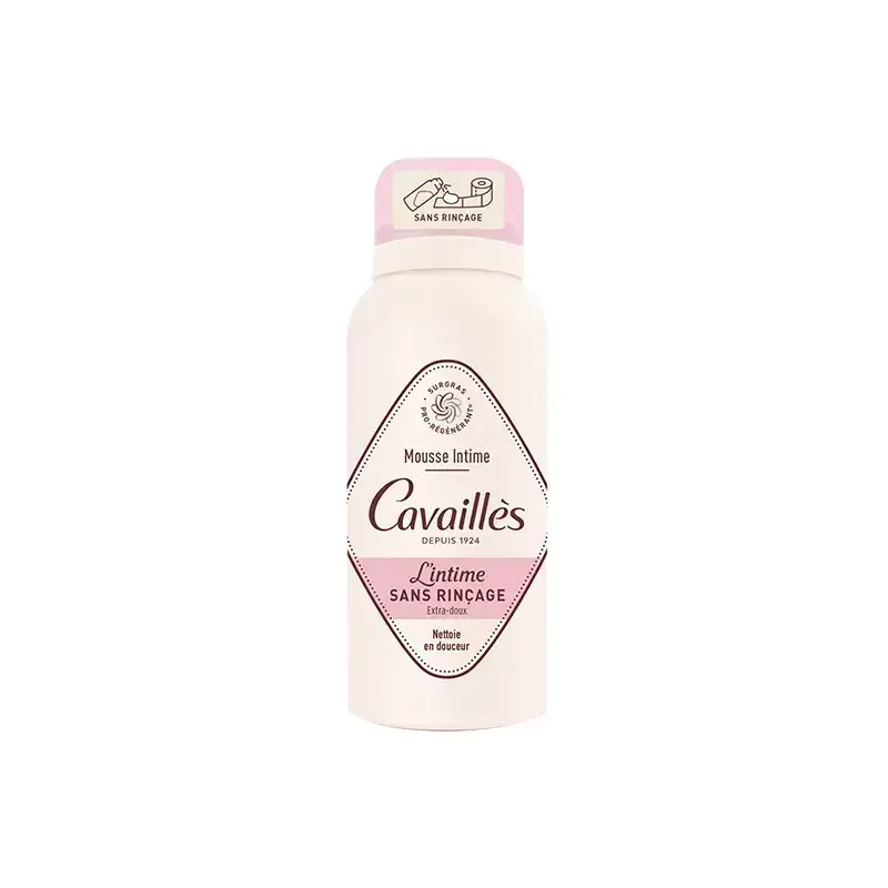 Roger Cavaillès L'Intime Mousse Intime Sans Rinçage Extra Doux 100ml - Univers Pharmacie
