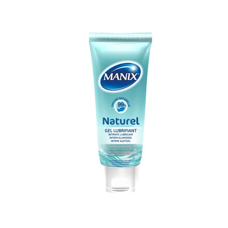 Manix Naturel Gel Lubrifiant 80ml - Univers Pharmacie