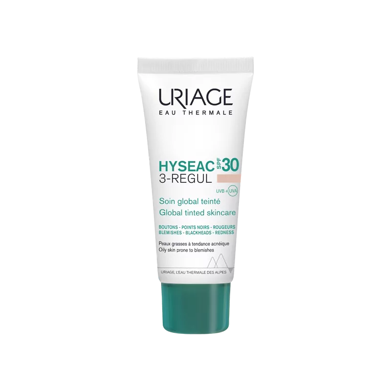 Uriage Hyséac 3-Regul Soin Global Teinté SPF30 40ml - Univers Pharmacie