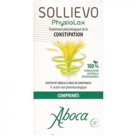 Sollievo Physiolax Constipation 27 comprimés - Univers Pharmacie