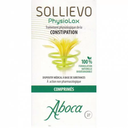 Sollievo Physiolax Constipation 27 comprimés - Univers Pharmacie