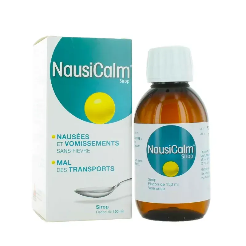 Nausicalm Sirop 150ml - Univers Pharmacie Nausicalm Sirop 150ml - Univers Pharmacie