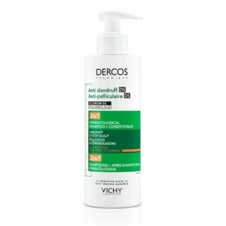 Vichy Dercos Shampooing Anti-pelliculaire Démêlant Traitant 390ml - Univers Pharmacie