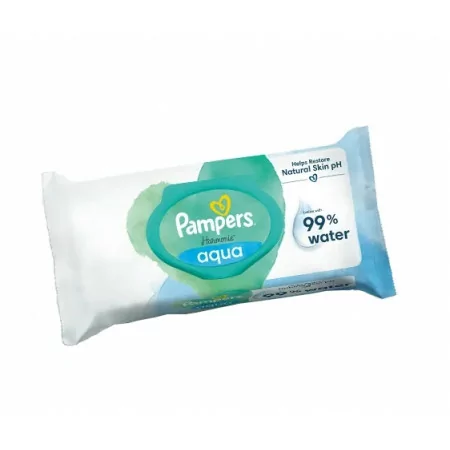 Pampers Harmonie Aqua Lingettes X48 - Univers Pharmacie