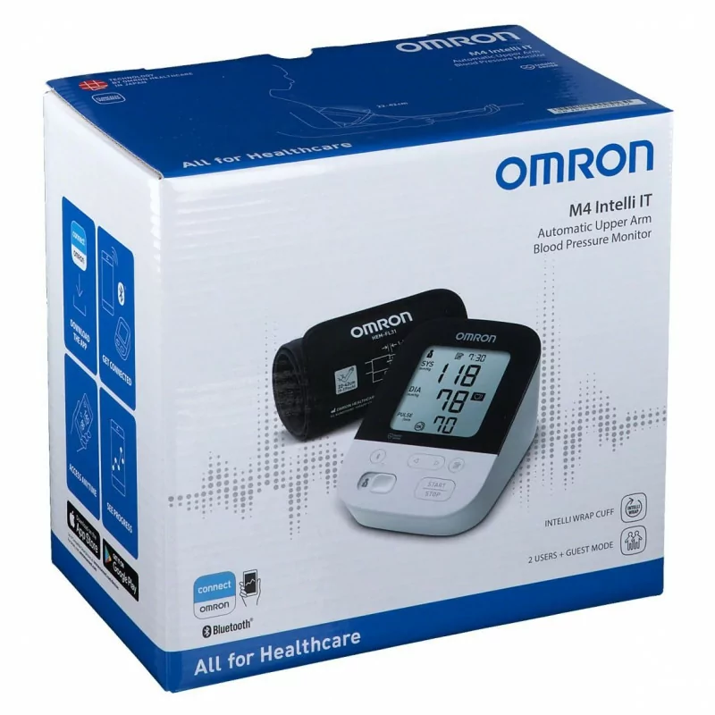 Omron Tensiomètre Brassard M4 Intelli IT - Univers Pharmacie