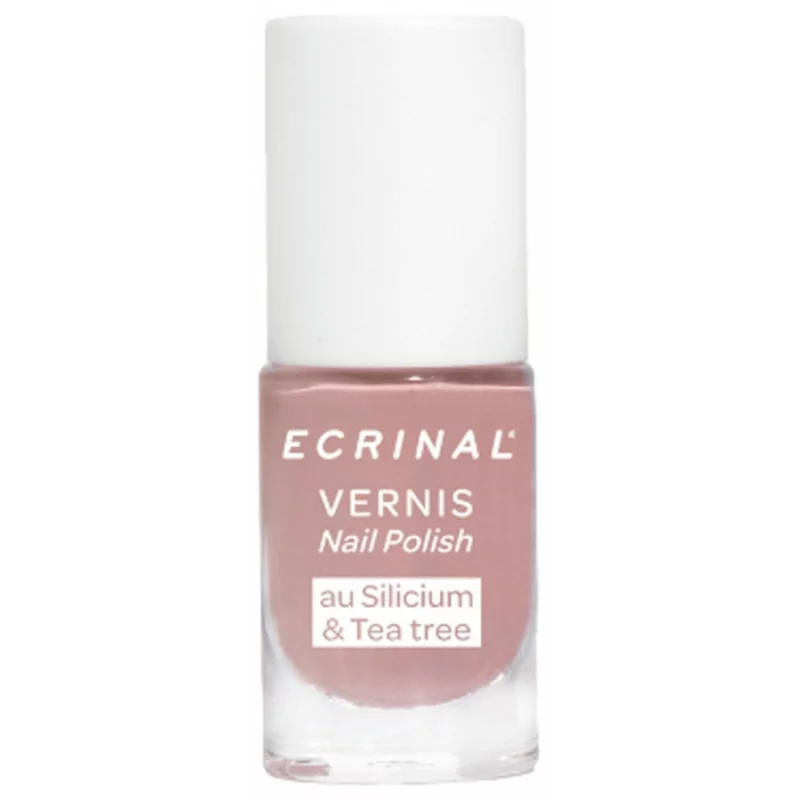 Ecrinal Vernis Silicium + Tea Tree Nude 5ml - Univers Pharmacie