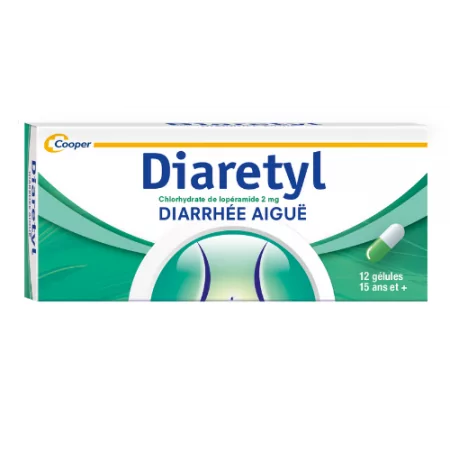 Diaretyl 2mg 12 gélules - Univers Pharmacie