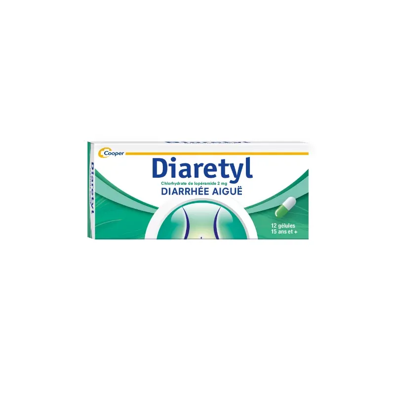 Diaretyl 2mg 12 gélules - Univers Pharmacie