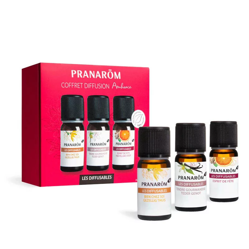 Pranarôm Les Diffusables Coffret Ambiance 3X10ml - Univers Pharmacie