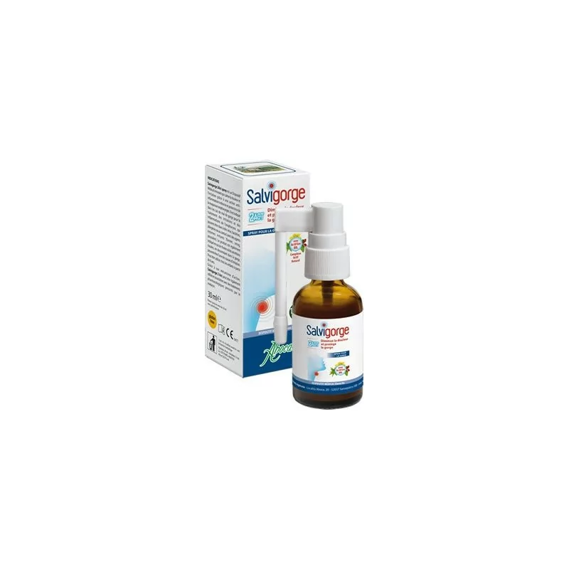 Aboca Salvigorge 2 Act Spray 30ml - Univers Pharmacie