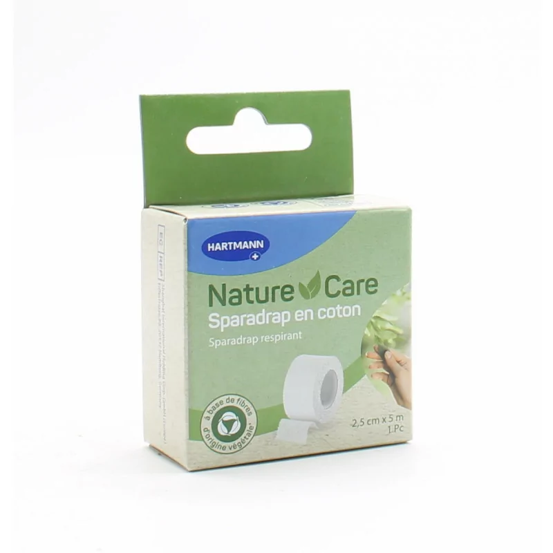 Hartmann Nature Care Sparadrap en Coton 2cmX5m - Univers Pharmacie