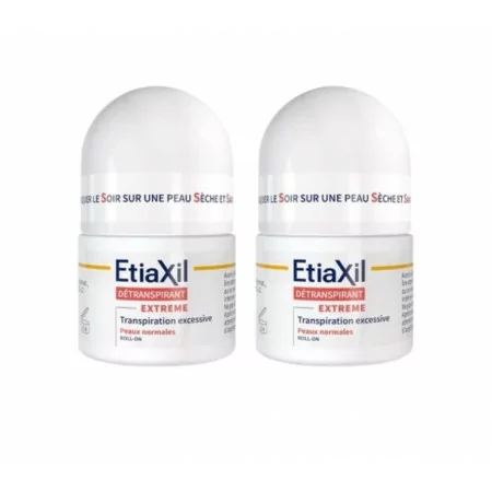 Etiaxil Détranspirant Extreme Peaux Normales 2X15ml - Univers Pharmacie