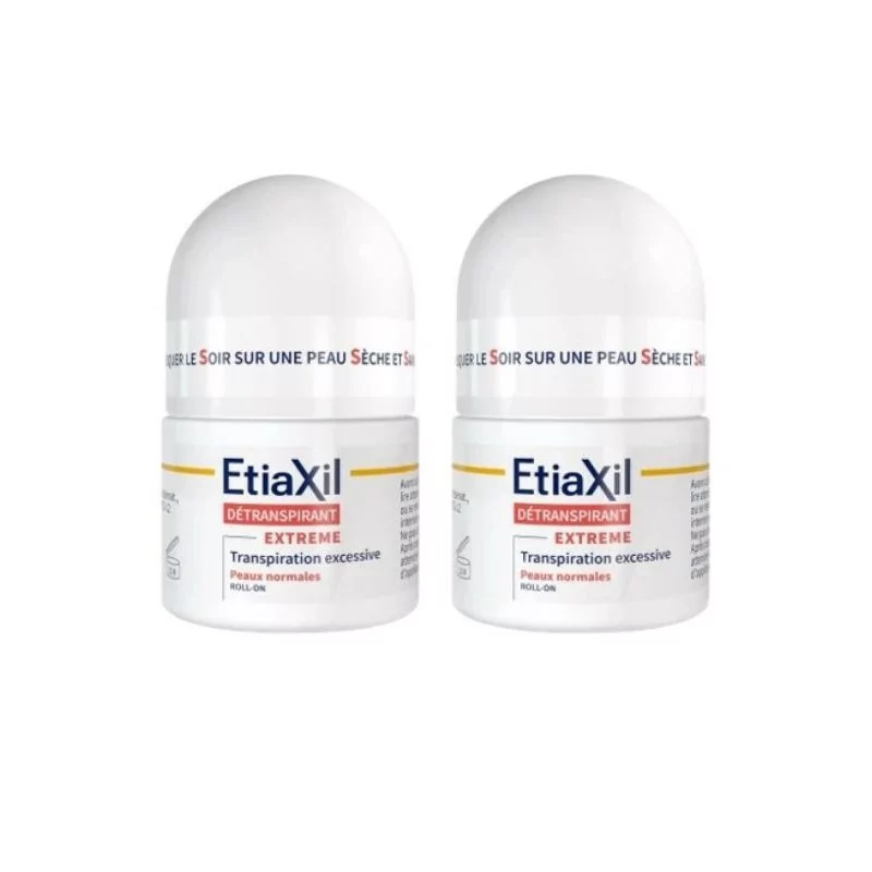 Etiaxil Détranspirant Extreme Peaux Normales 2X15ml - Univers Pharmacie