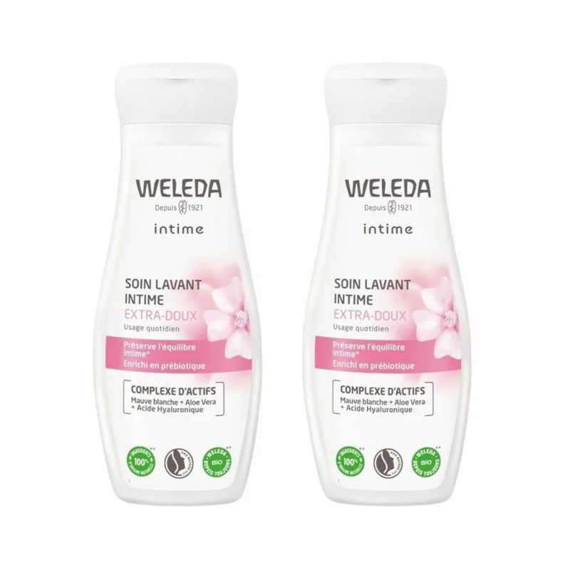 Weleda Soin Lavant Intime Extra-doux 2X200ml