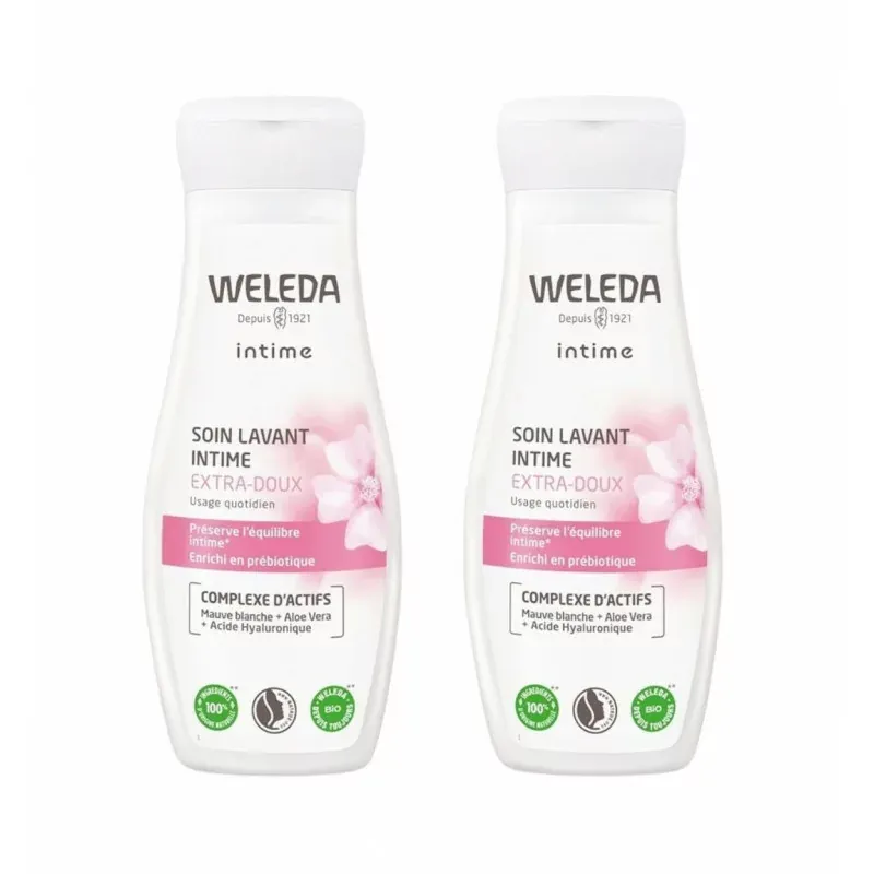 Weleda Soin Lavant Intime Extra-doux 2X200ml