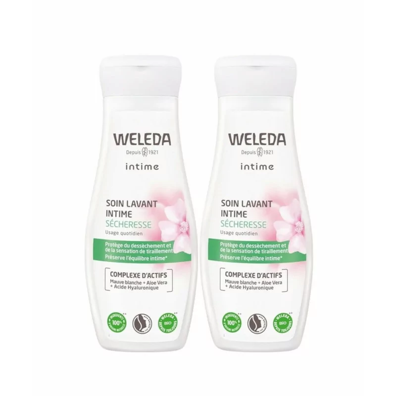 Weleda Intime Soin Lavant Sécheresse 2X200ml - Univers Pharmacie