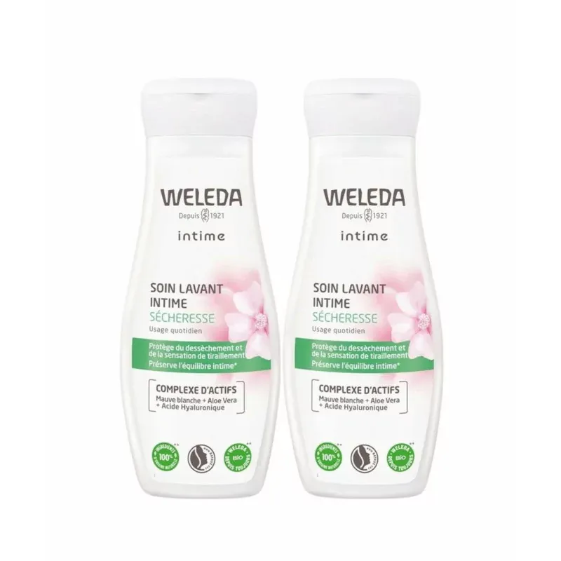 Weleda Intime Soin Lavant Sécheresse 2X200ml - Univers Pharmacie