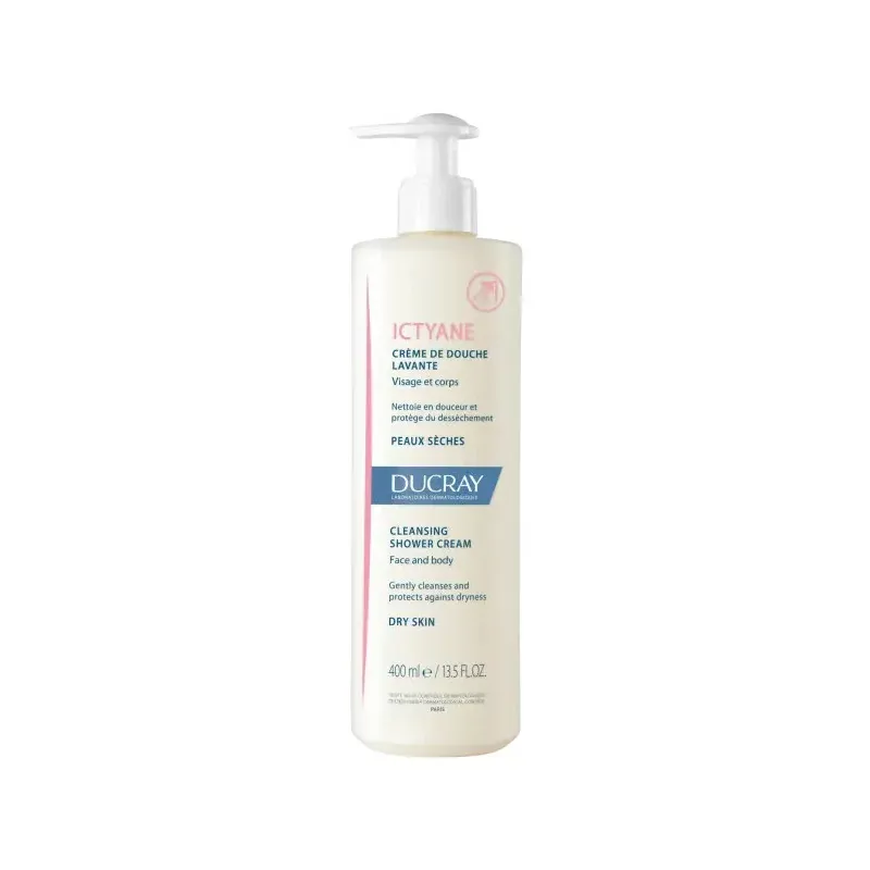 Ducray Ictyane Crème de Douche Lavante 400ml - Univers Pharmacie
