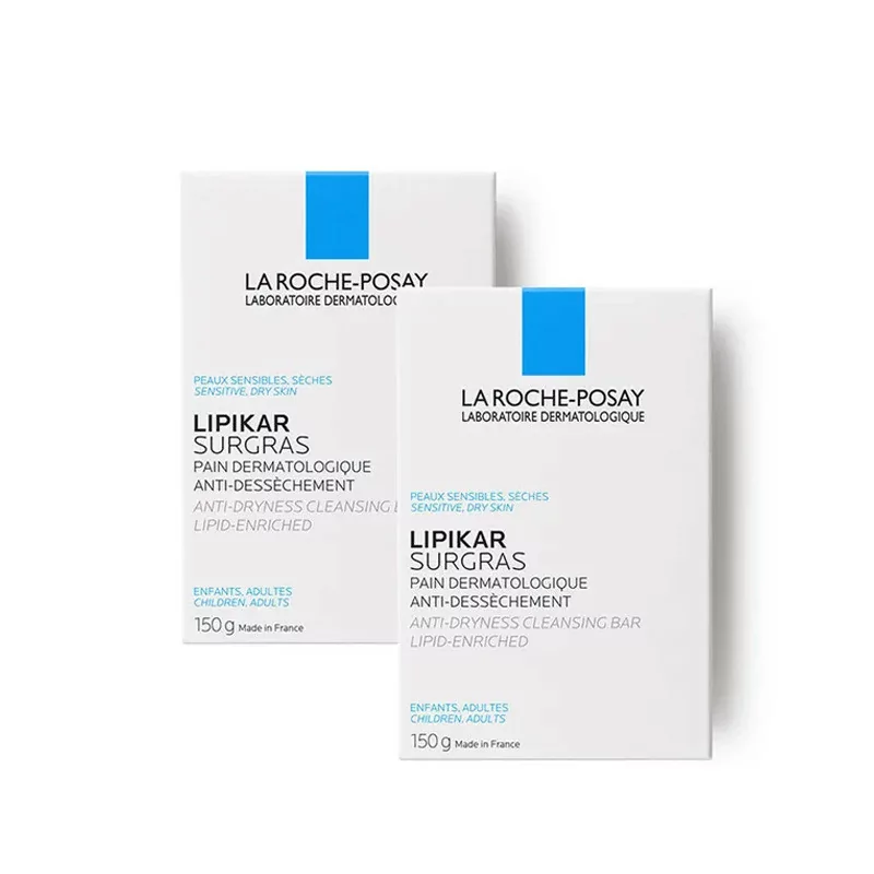 La Roche-Posay Lipikar Pain Dermatologique Surgras  2X150g - Univers Pharmacie