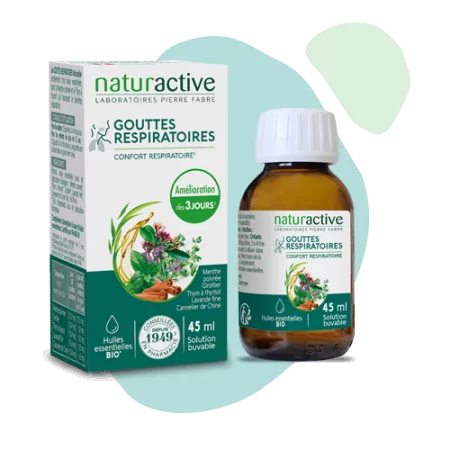 Naturactive Gouttes Respiratoires 45ml - Univers Pharmacie