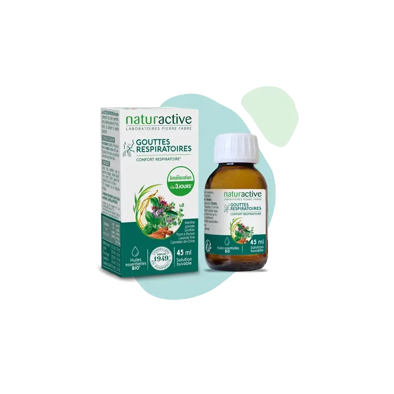 Naturactive Gouttes Respiratoires 45ml - Univers Pharmacie
