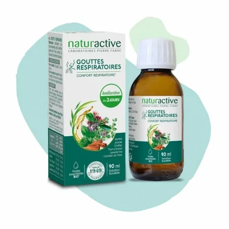 Naturactive Gouttes Respiratoires 90ml - Univers Pharmacie