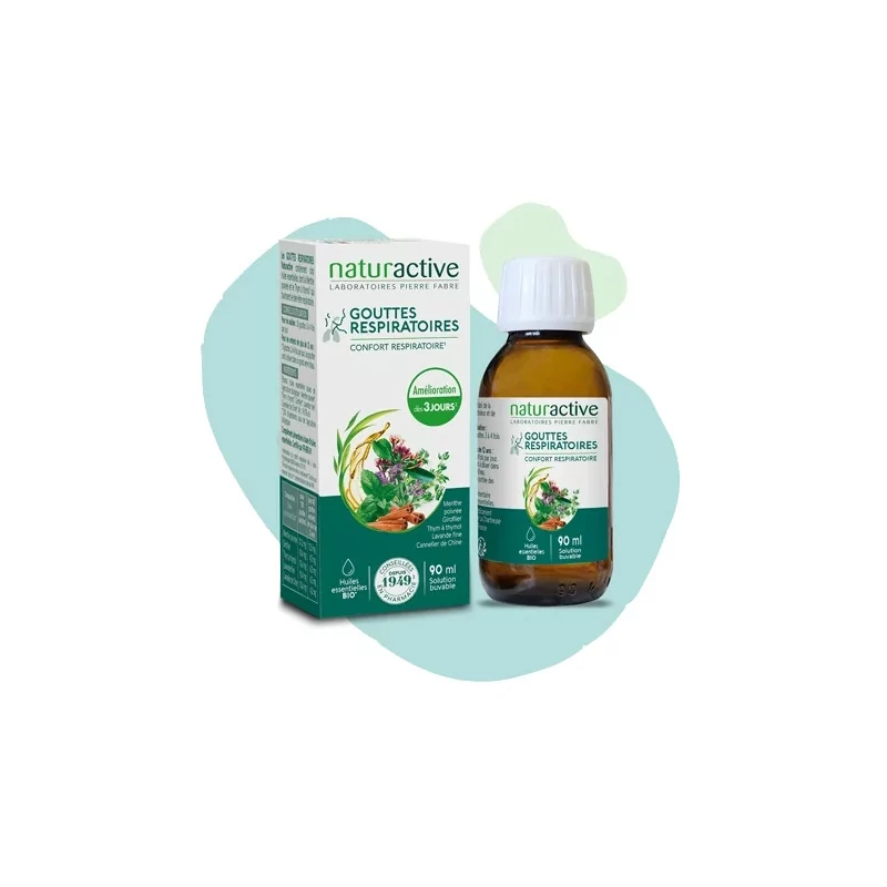 Naturactive Gouttes Respiratoires 90ml - Univers Pharmacie