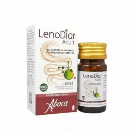 Aboca LenoDiar Adult 20 gélules - Univers Pharmacie