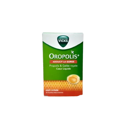 Vicks Oropolis Propolis & Gelée Royale 16 pastilles - Univers Pharmacie