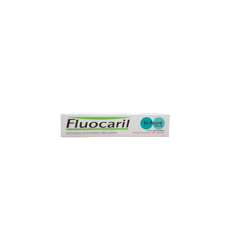 Dentifrice Fluocaril Bi-Fluoré 250 mg Dentifrice Gel Menthe 75ml