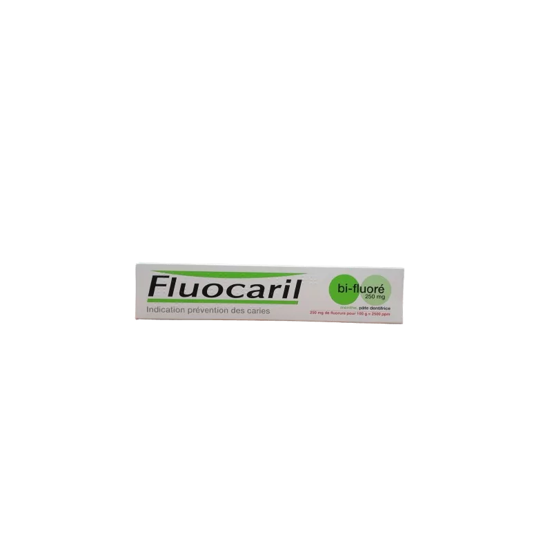 Dentifrice Fluocaril Bi-Fluoré 250mg Menthe 75ml - Univers Pharmacie