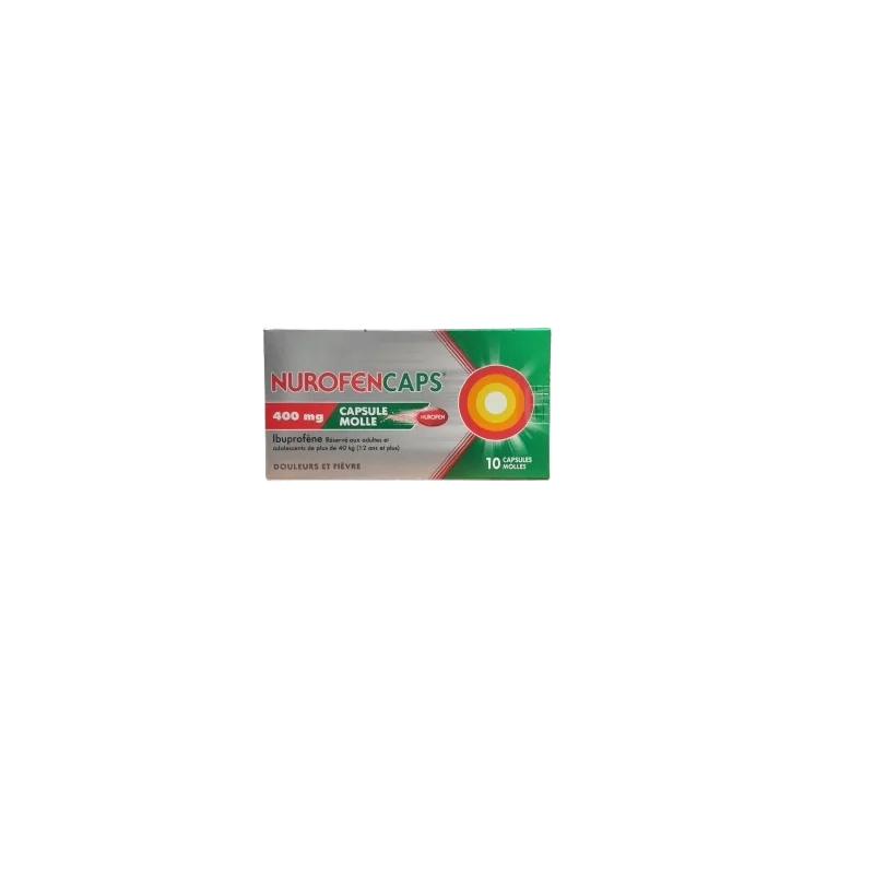 NurofenCaps 400mg 10 capsules molles