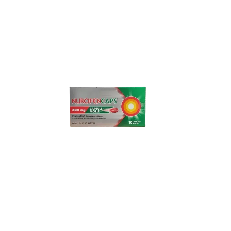 NurofenCaps 400mg 10 capsules molles