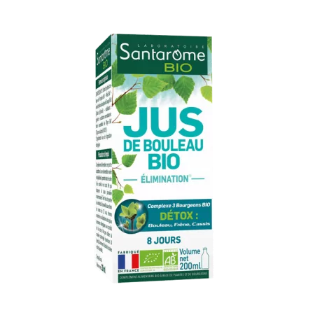 Santarôme Bio Jus de Bouleau Élimination 200ml - Univers Pharmacie