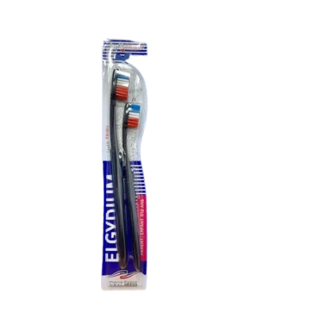 Elgydium Duo de Brosses à Dents Petite Tribu X2 - Univers Pharmacie