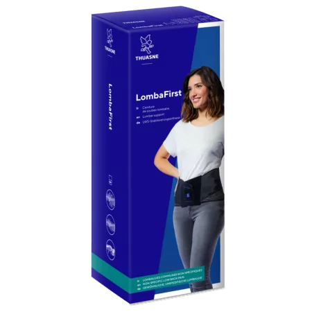 Thuasne LombaFirst Ceinture de Soutien Lombaire T3 H21cm Gris - Univers Pharmacie