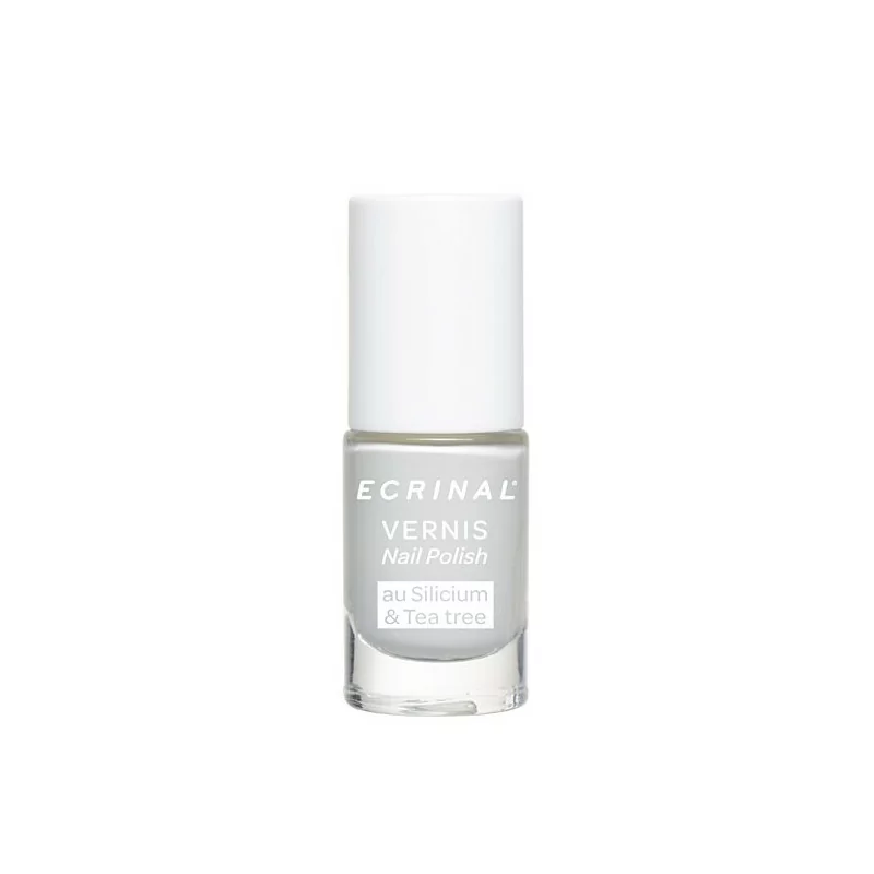 Ecrinal Vernis Silicium + Tea Tree Blanc 5ml - Univers Pharmacie