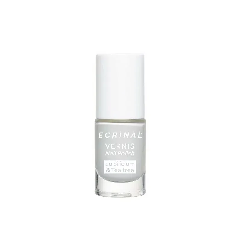 Ecrinal Vernis Silicium + Tea Tree Blanc 5ml - Univers Pharmacie