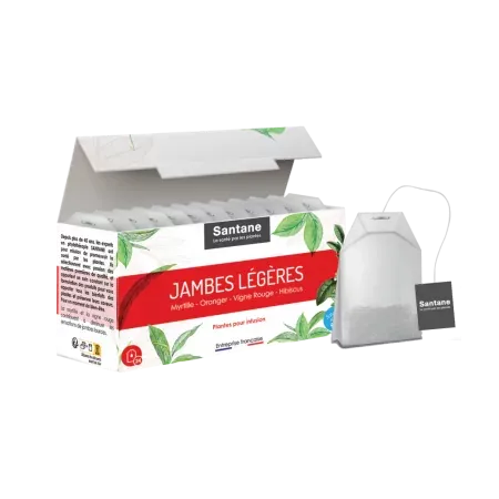 Santane Jambes Légères Infusion 24 sachets - Univers Pharmacie