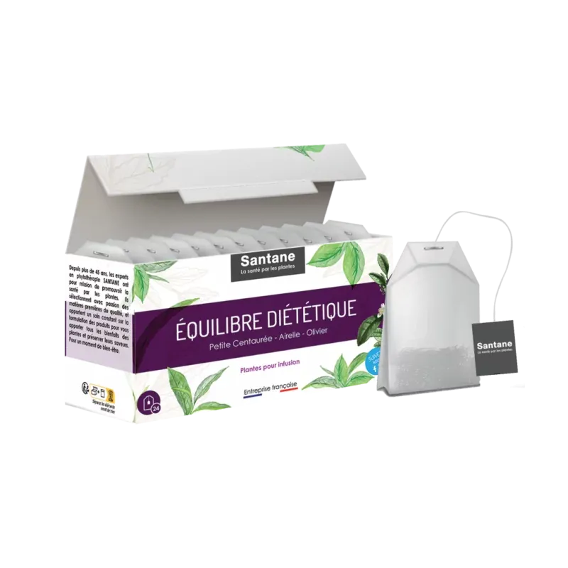 Santane Equilibre Diététique Infusion 24 sachets - Univers Pharmacie