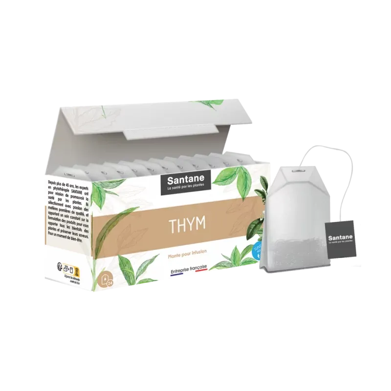 Santane Thym Infusion 24 sachets  - Univers Pharmacie