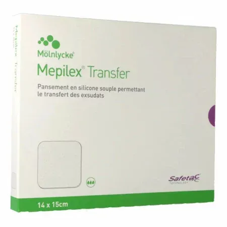 Mepilex Transfer Pansements 14X15cm 10 pièces - Univers Pharmacie