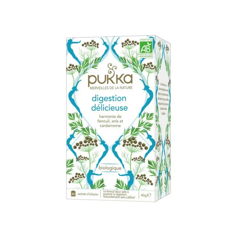 Pukka Digestion Délicieuse 20 sachets - Univers Pharmacie