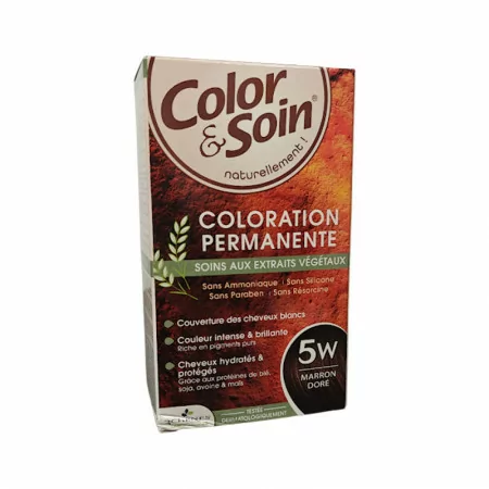 3 Chênes Color&Soin Coloration Permanente 5W Marron Doré - Univers Pharmacie